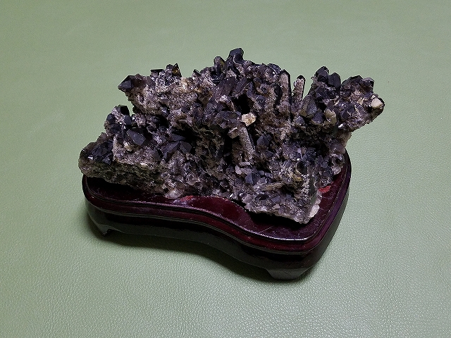 黒水晶（モリオン）クラスター7-3