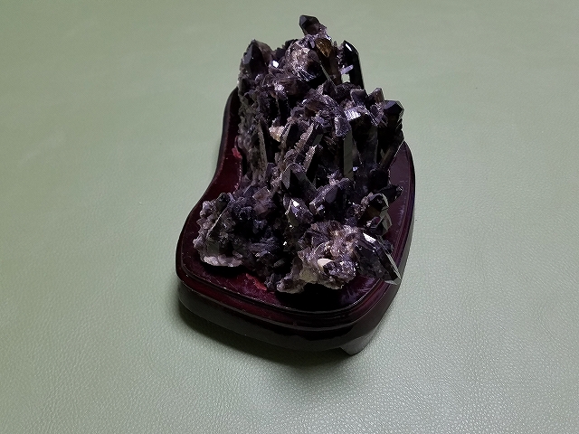 黒水晶（モリオン）クラスター7-4